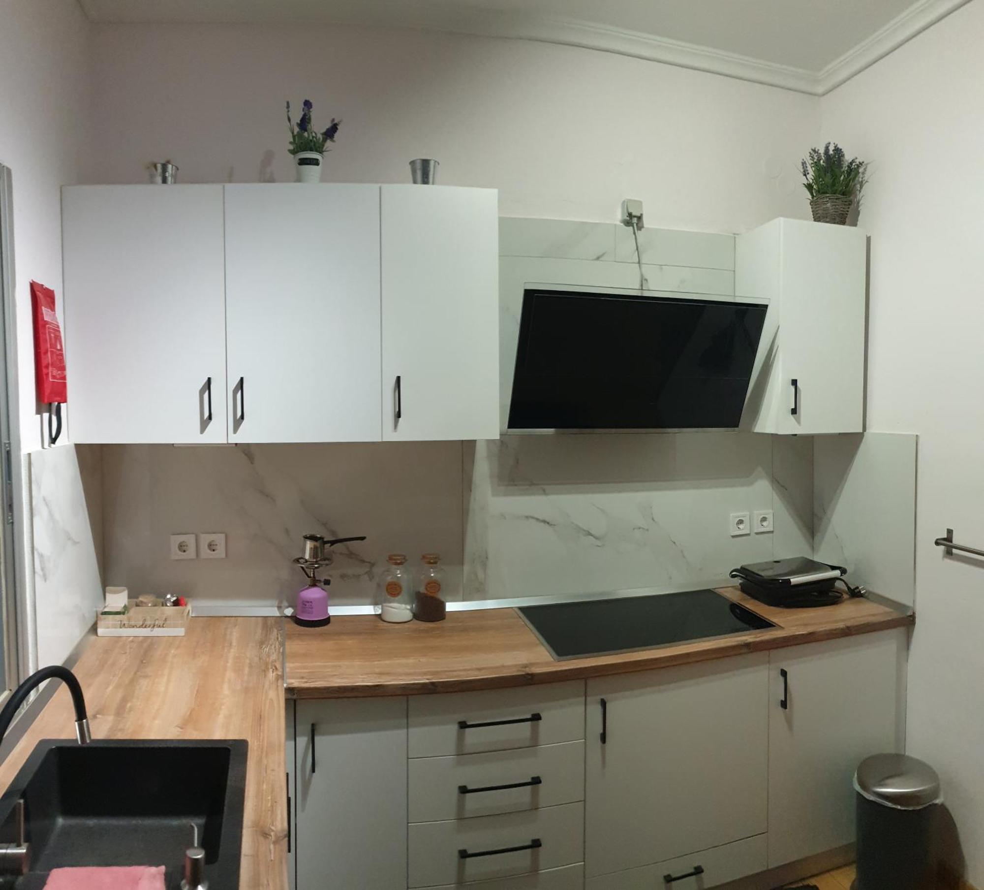 Cozy 3 Bedroom Apartment Kerkíni Dış mekan fotoğraf